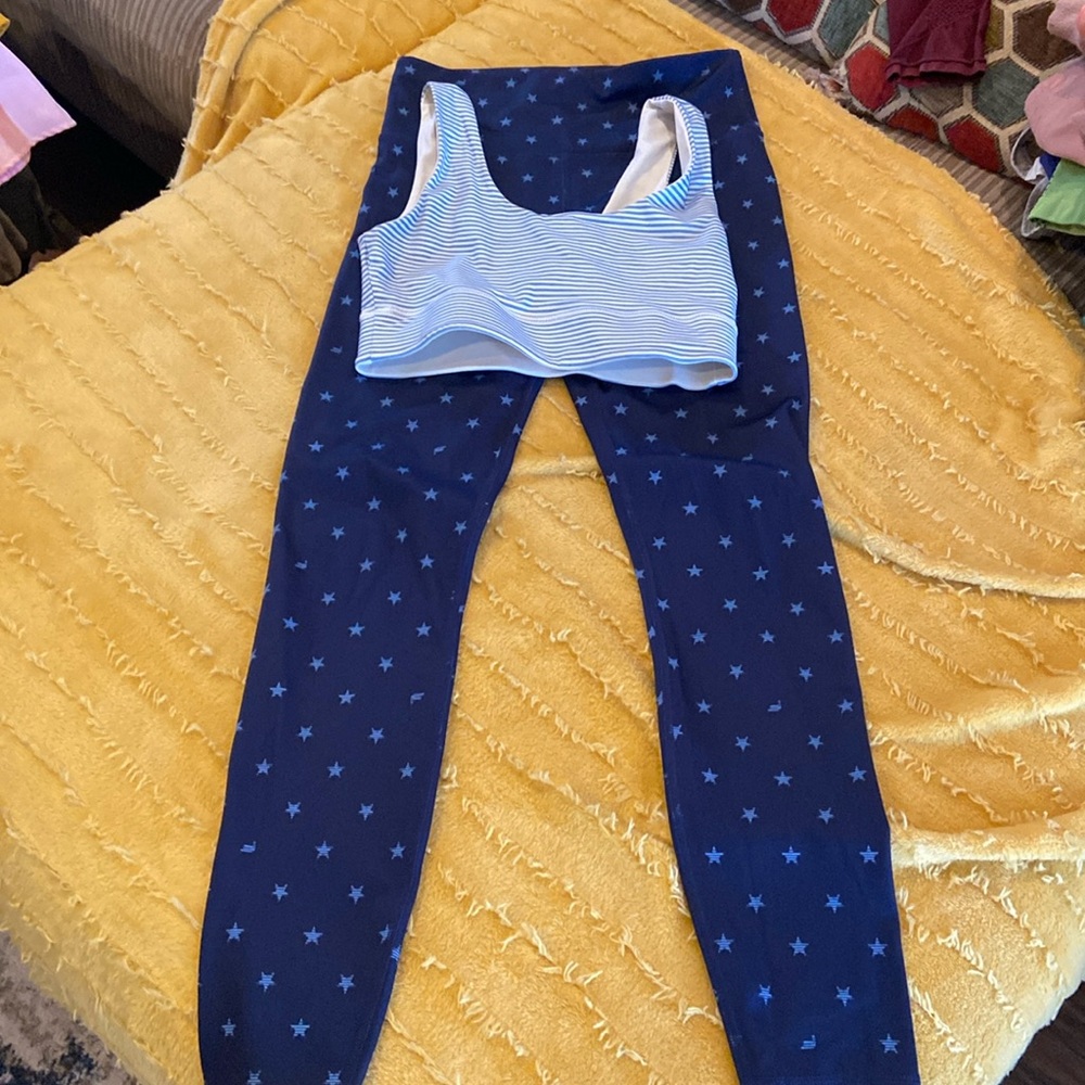 Fabletics workout pants & top